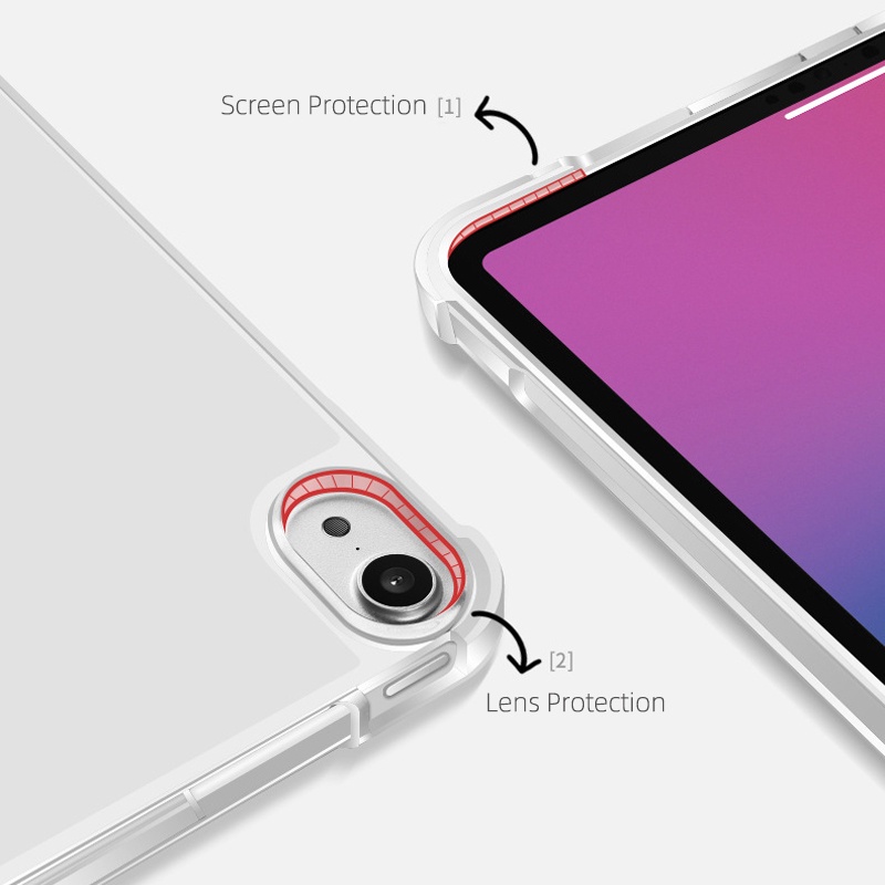 Ốp Bao Da Máy Tính Bảng Bằng Silicon Cho lenovo tab p11 gen2 pro plus 11.5 "m10 plus 3rd 10.6 xiaoxin pad 2022 10.6 11 11.5 inch Ốp