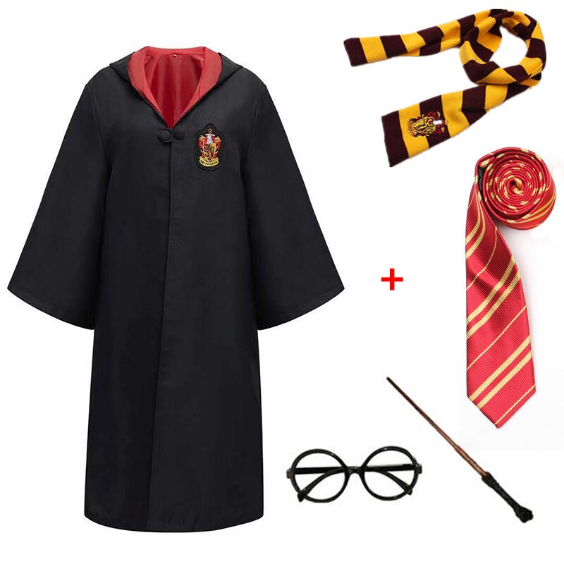 Hpot Áo Choàng Hoá Trang halloween Cho Bé Và Người Lớn