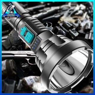 Super Powerful Led Flashlight Led-Osl Usb Three Modes [E/13]