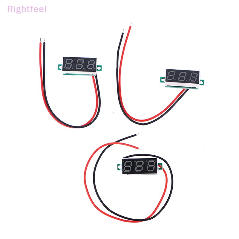 Vôn Kế Kỹ Thuật Số dc5-30v Màn Hình led 0.28 inch Cho Ô Tô Mới