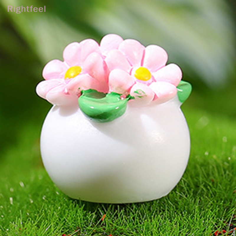 Chậu Cây Giả mini Trang Trí Nhà Búp Bê / Văn Phòng / Nhà Búp Bê Mới