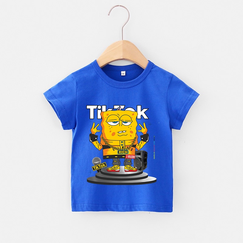 Áo thun trẻ em BỌT BIỂN, 8 màu áo, đầy đủ size có big size, áo thun cho bé Cotton, Màu khác nhắn shop