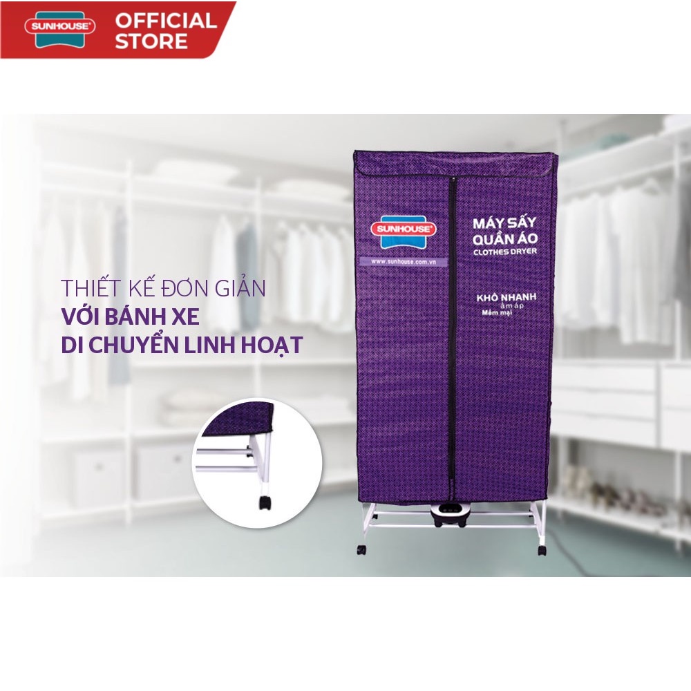 Máy sấy quần áo Sunhouse SHD2707 , HÀNG CAO CẤP , BÁN CHẠY NHẤT TẠP ĐOÀN