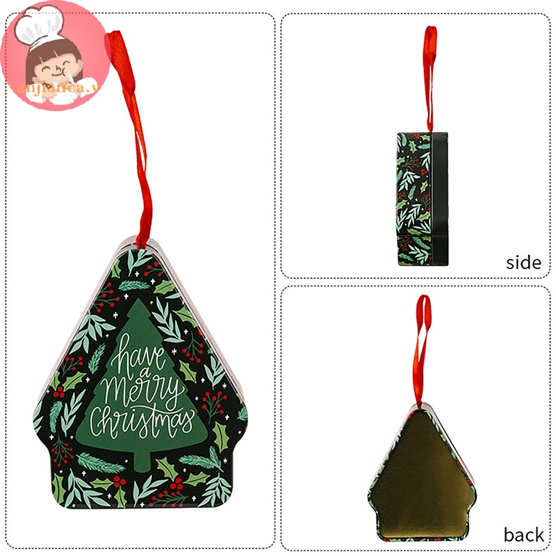 Yanca Hũ Đựng Kẹo / Bánh Quy / Socola / Bánh Quy Giáng Sinh Trang Trí Lễ Kỷ Niệm vn