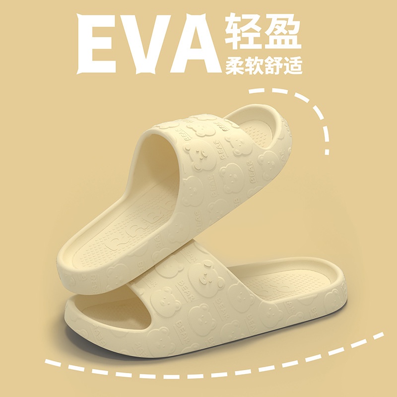 Giày Sandal Đế Dày Siêu Nhẹ Thời Trang Đi Biển Mùa Hè Cho Cặp Đôi