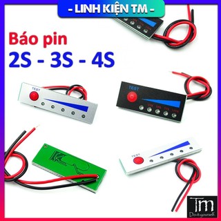 Mạch Báo Pin Li ion 18650 3.7V (2S 3S 4S)
