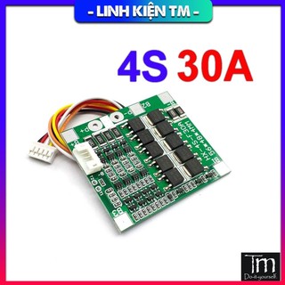 Mạch Bảo Vệ Cân Bằng Pin BMS 4S 30A 16.8V