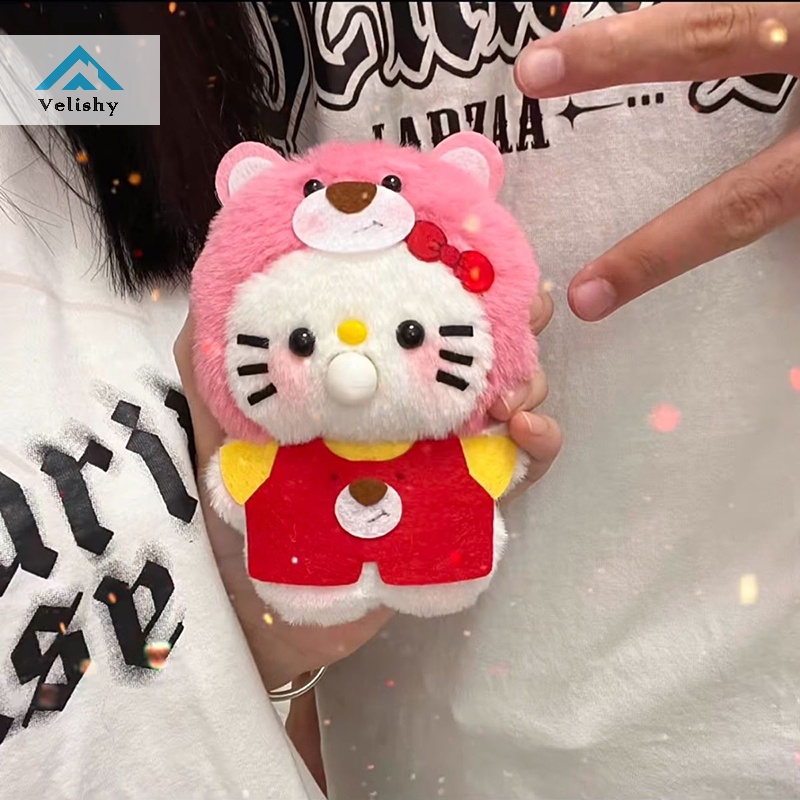 Velishy sanrio Thú Nhồi Bông Hình hello kitty Đáng Yêu