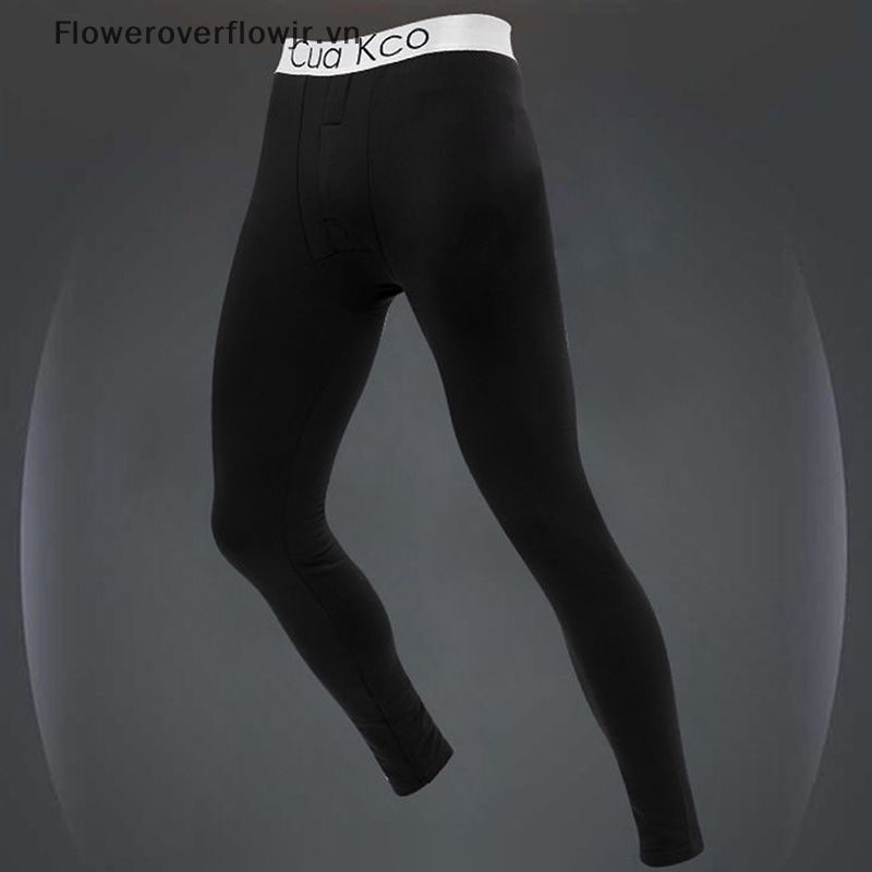 Fjr Quần Legging Dài Ôm Dáng Co Giãn Mềm Mại Giữ Ấm Mùa Đông Thoải Mái Có size Lớn Cho Nam