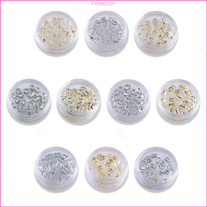Set 20 Viên Đá 3d Đính Móng Nghệ Thuật