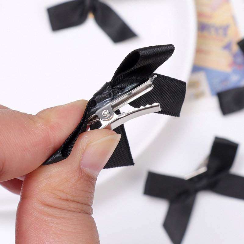 Set 8 Kẹp Tóc Nơ Ruy Băng Thời Trang Hàn Quốc