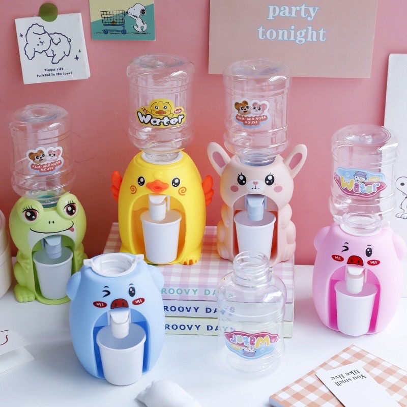 Đồ chơi túi bình lấy nước mini có kèm cốc nước vui nhộn dành cho bé