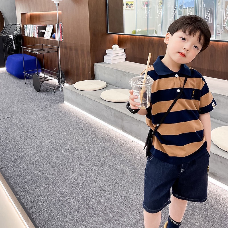 Áo polo 100% cotton Ngắn Tay Thời Trang Mùa Hè Nhật Bản Dành Cho Nam