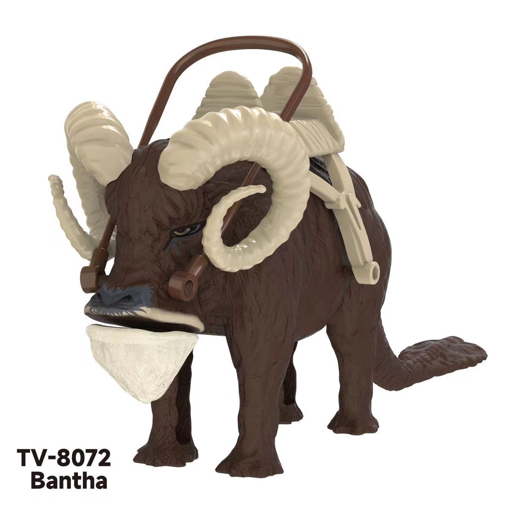 Đồ Chơi Mô Hình Lắp Ráp Nhân Vật Mandalorian Grogu Dewback Trong Phim star wars