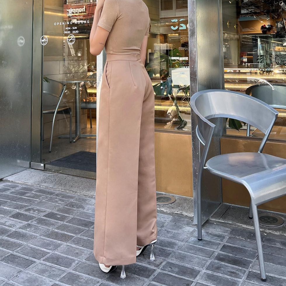 Quần tây ống suông BASIC PYKA PANTS