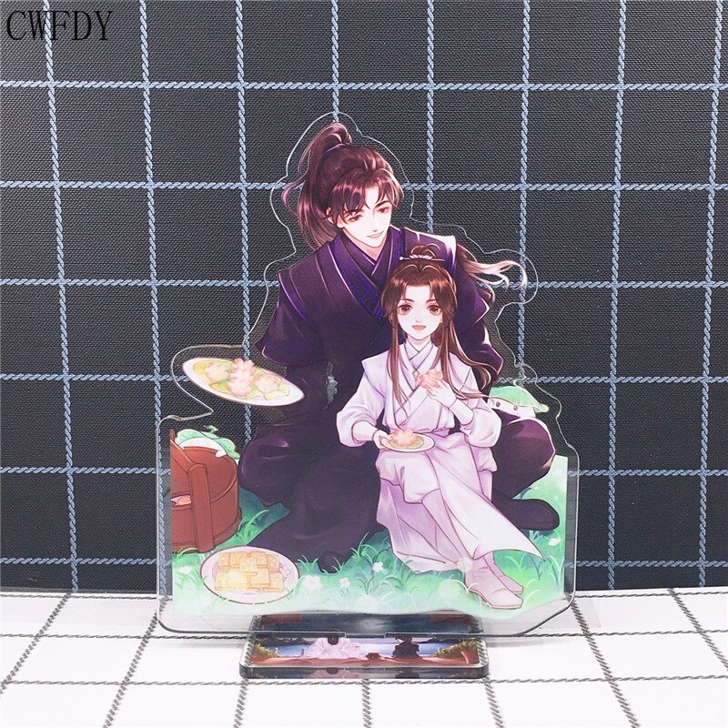 Mô hình Standee HUSKY VÀ SƯ TÔN MÈO TRẮNG CỦA HẮN BL đam mỹ Mặc Nhiên Sở Vãn Ninh Acrylic manhua trang trí trưng bày