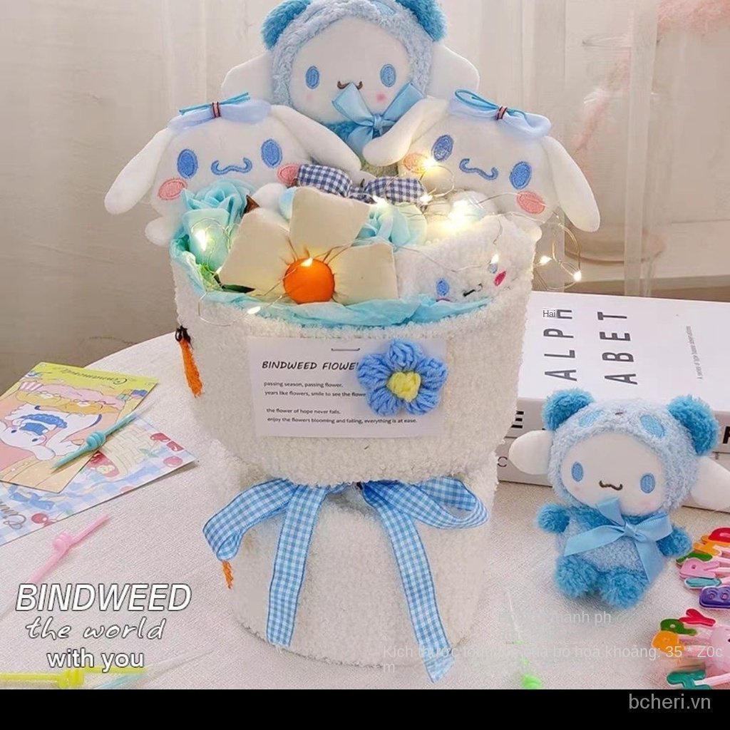 Bó Hoa Búp Bê kirby Dễ Thương Làm Quà Tặng Sinh Nhật Cho Bạn Gái