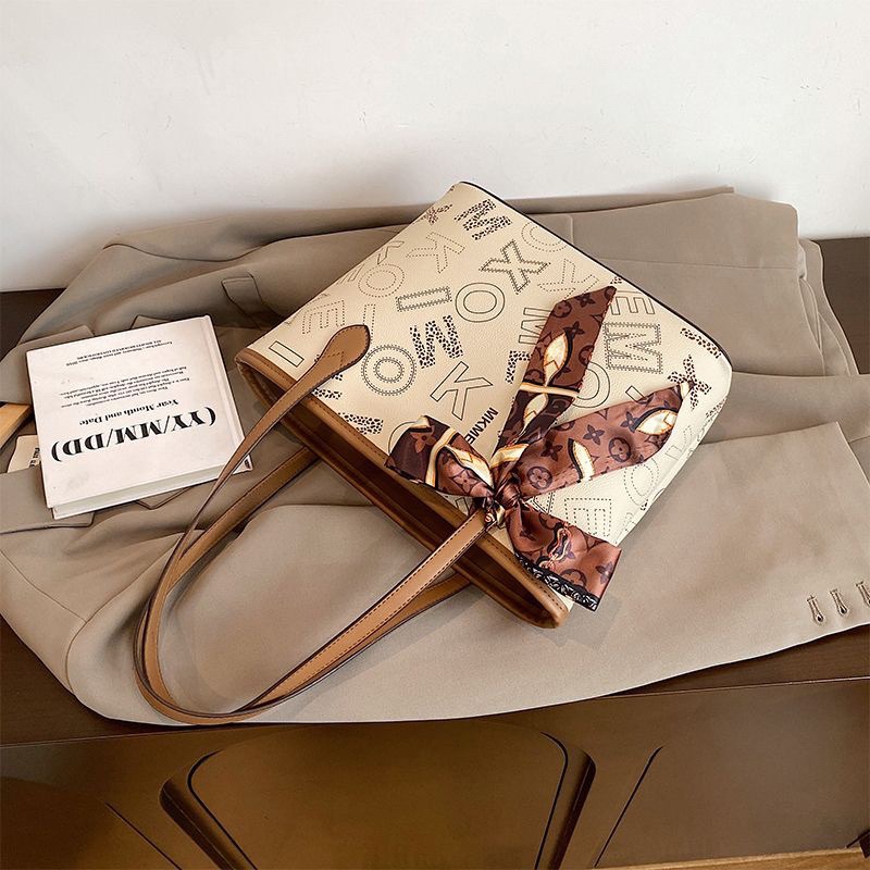 Túi tote công sở nữ XOM tặng kèm khăn đi làm đi chơi sang chảnh