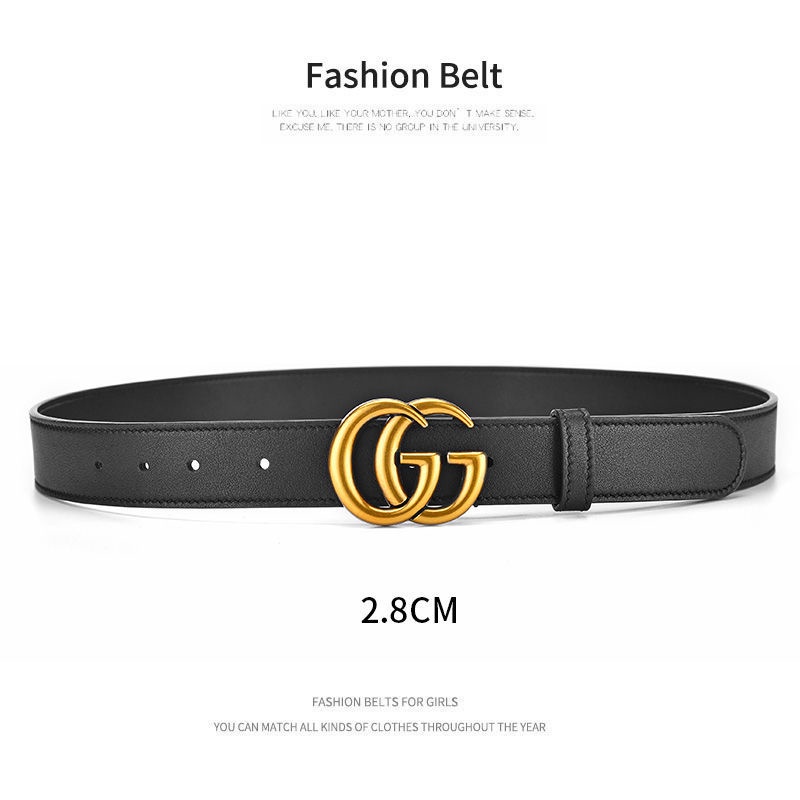 Thắt Lưng gucci Bằng Da Thật Có Khóa Gài Thời Trang Cho Nam Và Nữ