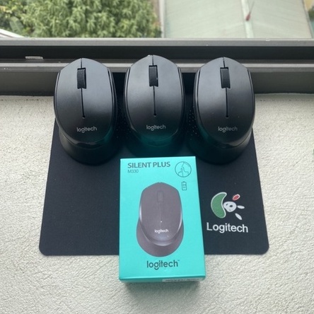 Chuột máy tính không dây Logitech M330 2.4Ghz cổng USB