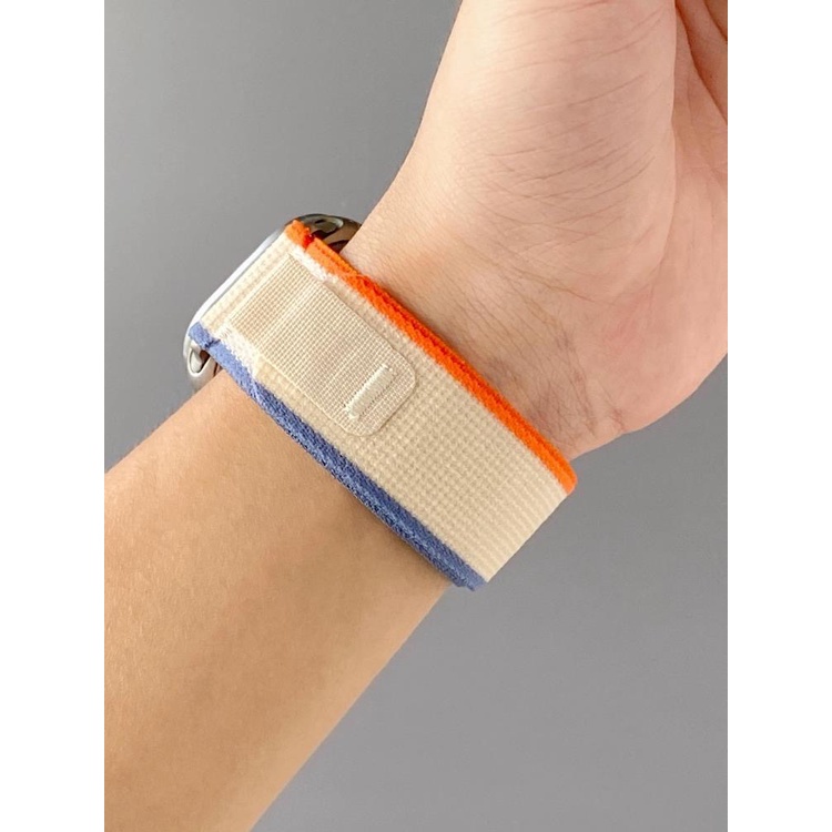 Dây nylon Cho ĐồNg Hồ apple watch ultra 2 serie 9 8 7 6 5 3 se 49mm 45mm 40mm 44mm 41mm 42mm 38mm