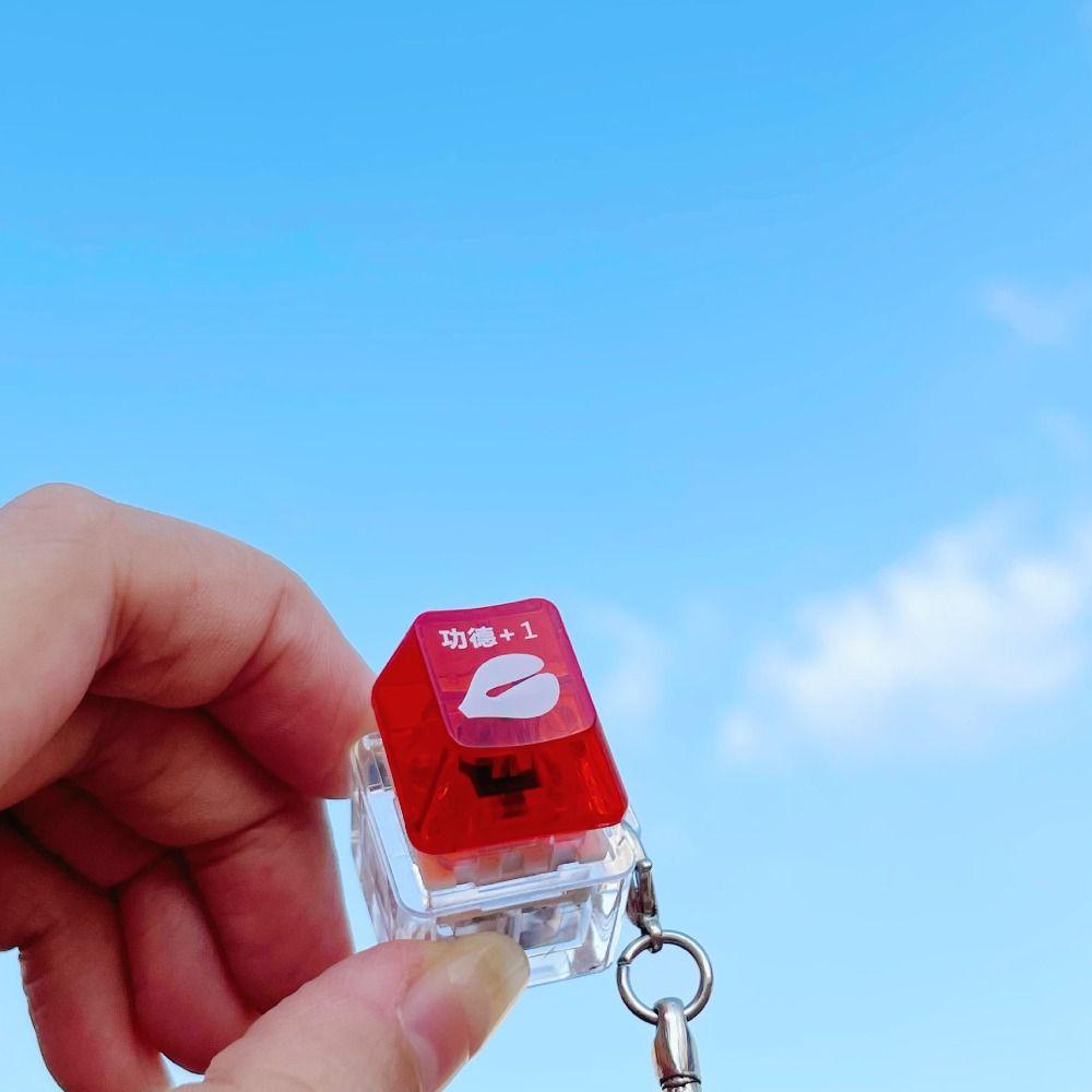 Shanhai Móc Chìa Khóa Kiểm Tra Phím Cơ Học Có Đèn led Và Nút Bấm Tháo Rời Tiện Dụng