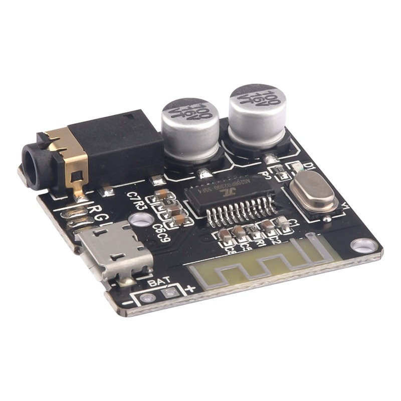 Mini Bluetooth 5.0 Bo mạch MP3 Bộ thu âm thanh Máy nghe nhạc MP3 Lossless Mô-đun giải mã Âm thanh Stereo Không dây
