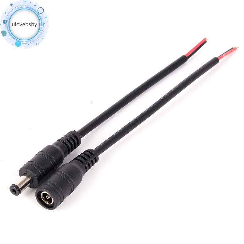 Set 5 Cặp Phích Cắm Điện dc 5.5x2.1mm male + female Tiện Dụng