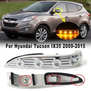 Đèn led xi nhan gắn gương chiếu hậu hình mũi tên cho hyundai tucson ix35 2009 2010 2011 2012-2015