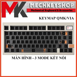 Kit Cidoo V75 Plus - Kit Bàn phím cơ Cidoo V75 Plus 3 mode, Màn Hình, Mạch Xuôi (Hàng Chính Hãng)