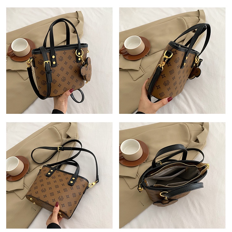 Túi Đeo Chéo In Họa Tiết Thời Trang retro 2023 Dành Cho Nữ