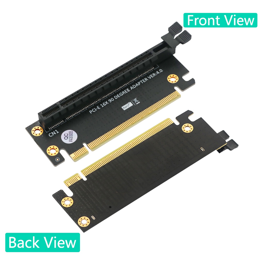 Card Mở Rộng Pcie pci-e 16x 90 Độ Cho 1u 2u Ốp