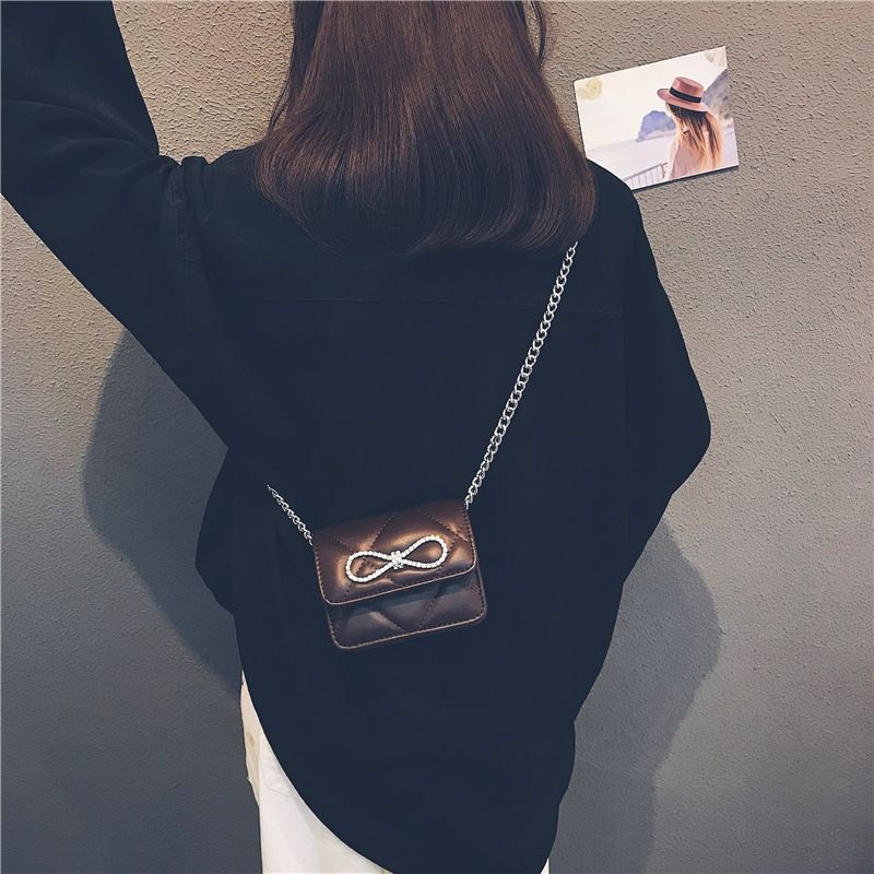 Túi Đeo Chéo Dây Xích Nhỏ Cao Cấp Thời Trang Hàng Mới 2023 Dành Cho Bạn Nữ