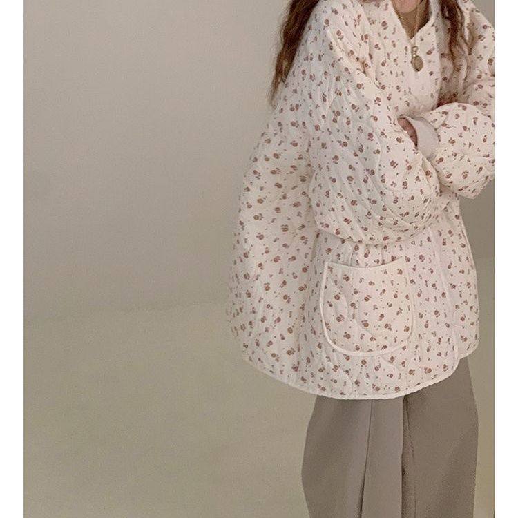 Áo Khoác Dáng Rộng Màu Trơn Thiết Kế Mới Thời Trang Mùa Đông Theo Phong Cách