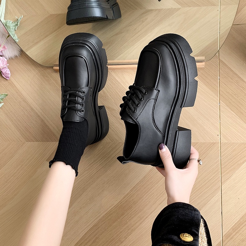 Giày oxford Da Thời Trang Cho Nữ Size 35 36 37 38 39 40