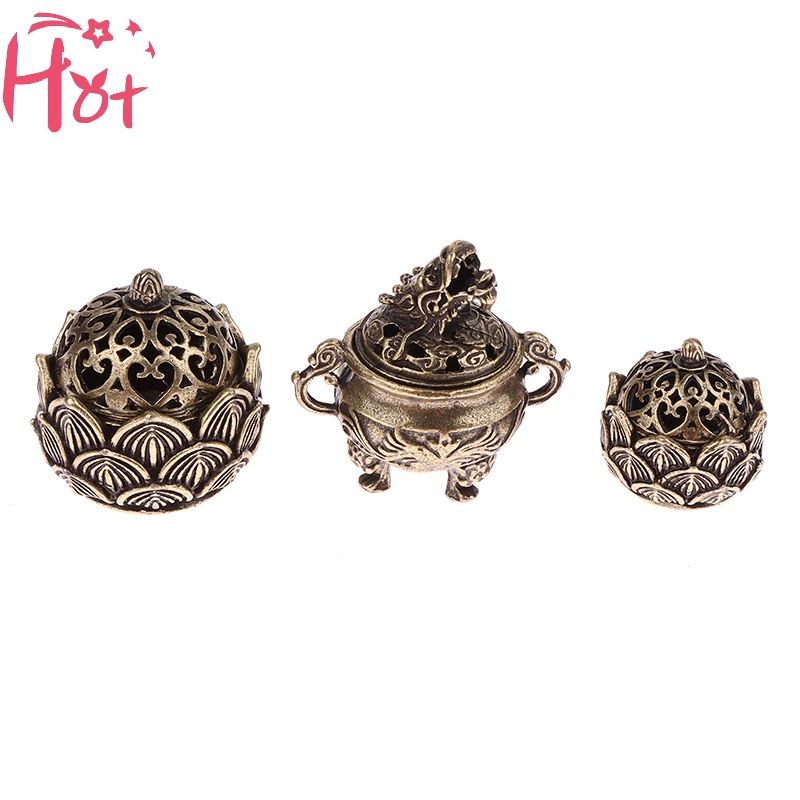 Jr Giá Đỡ Bình Đốt Trầm Hương Hình Hoa Sen mini Trang Trí Nhà Cửa vn