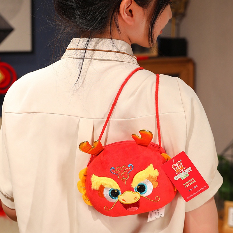 Phong Bì Đỏ 2024 cny Nhồi Bông Có Dây Treo
