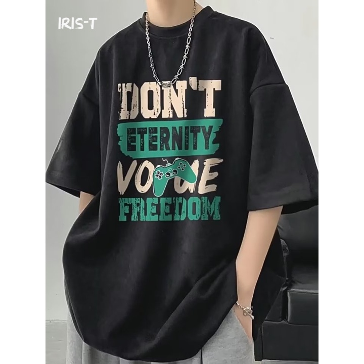 Iris-T áo phông nam Áo Thun phông áo nam thun Áo Thun Form Rộng Ngắn Tay Unisex MTX2300KPR 41Z231011