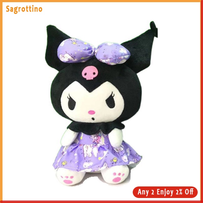 Sag sanrio kuromi Nhồi Bông Mềm Mại Đáng Yêu