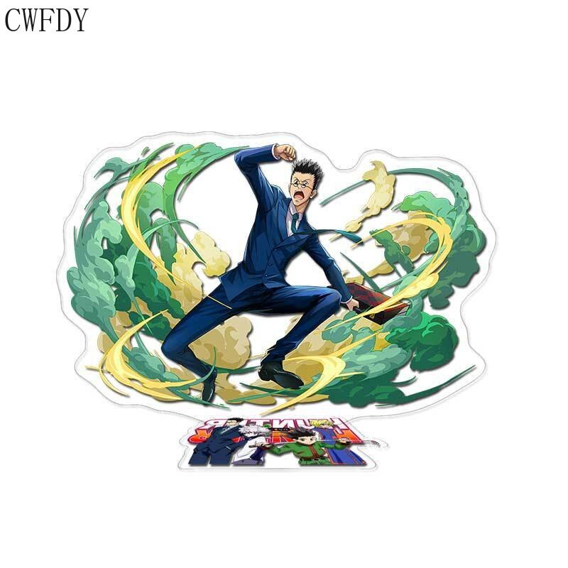 Mô hình Standee Anime Hunter X Hunter Acrylic Stand Model Hisoka Killua Gon Freecss Desk Decor Plate Action Figure 15cm