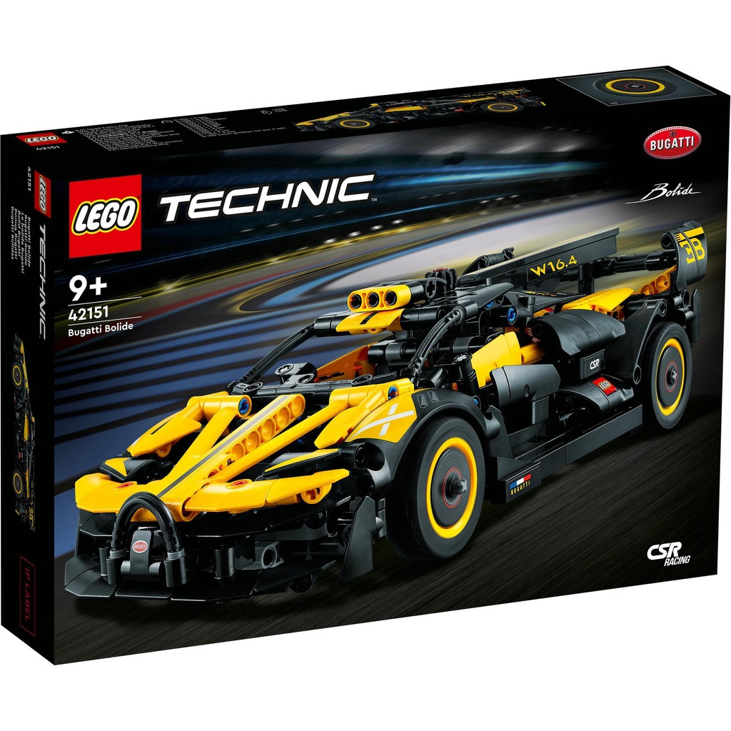 Xả hàng  LEGO Technic 42151 Siêu Xe Bugatti Bolide  tặng kèm xe