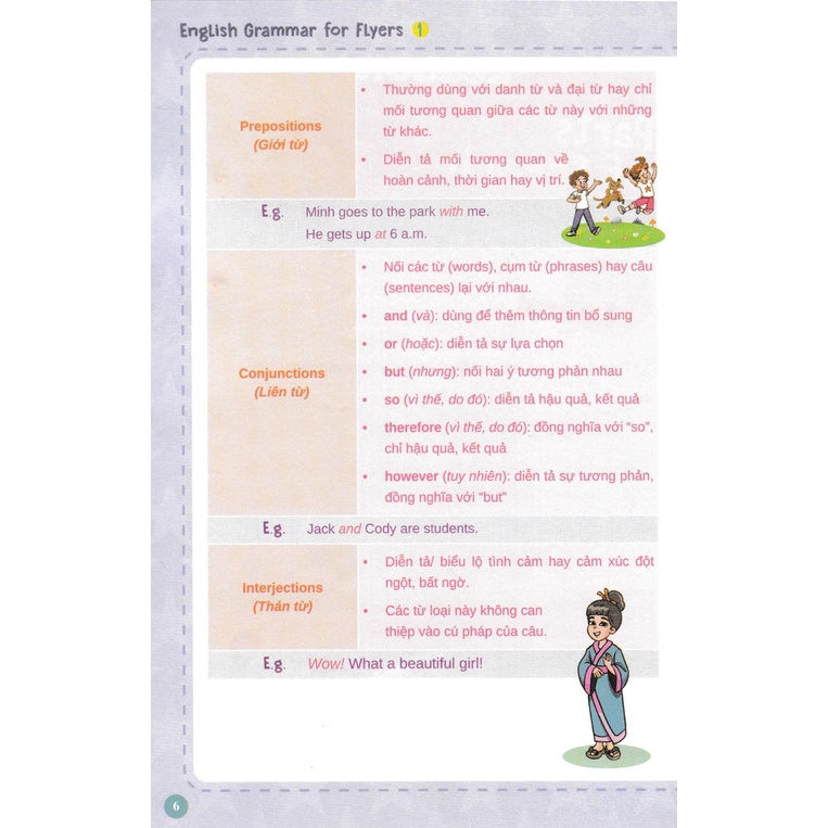 Sách - English Grammar For Flyers 1  - MT