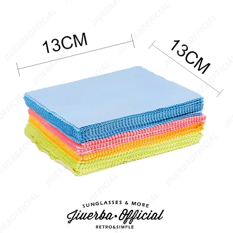 JIUERBA Phụ Kiện Mắt Kính / Khăn Lau Kính / Khăn Lau Mắt Đơn