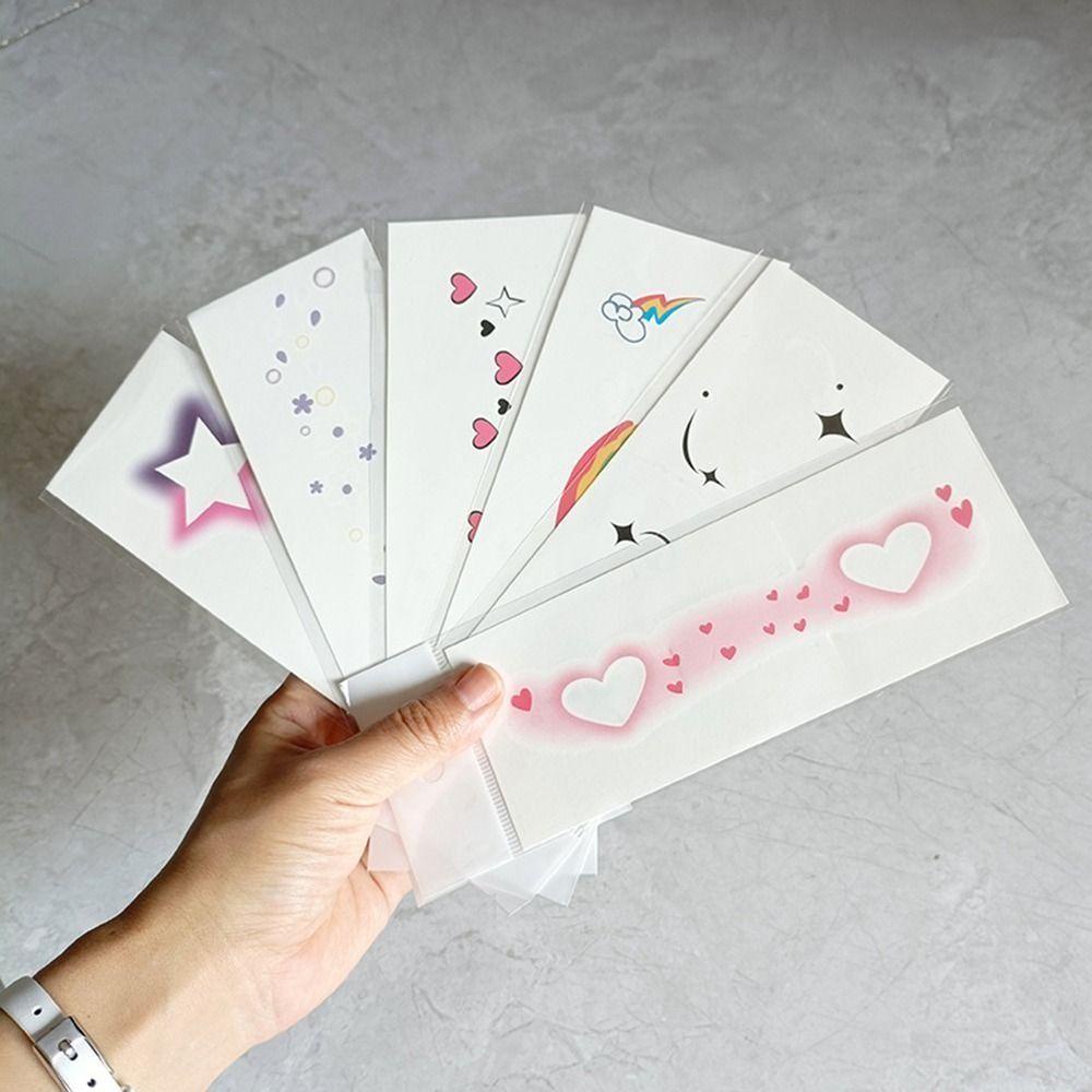 Lacyes Miếng Dán Trang Trí Mặt Chống Nước Chống Mồ Hôi Không Gây Kích Ứng Thân Thiện Với Môi Trường