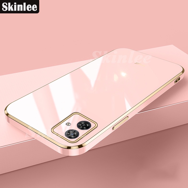 Ốp Điện Thoại Mềm Mạ Vàng Bảo Vệ Toàn Diện Cho motorola moto g54 g84 moto g84 g54