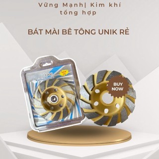 Bát mài, chén mài bê tông UNIK vàng rẻ