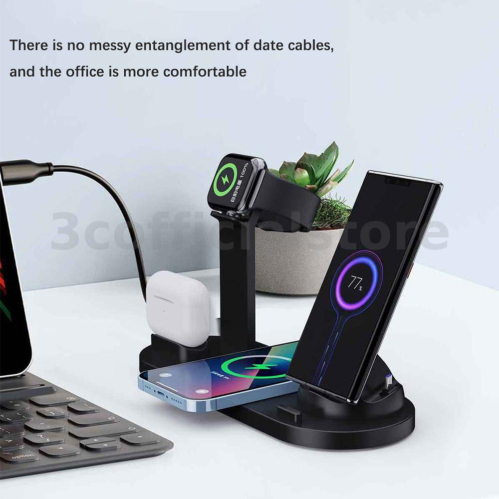 Đế Sạc Nhanh Không Dây b-07 15w 10w 7.5w 5w Cho iphone 12 13 14 14 profor huawei mate50