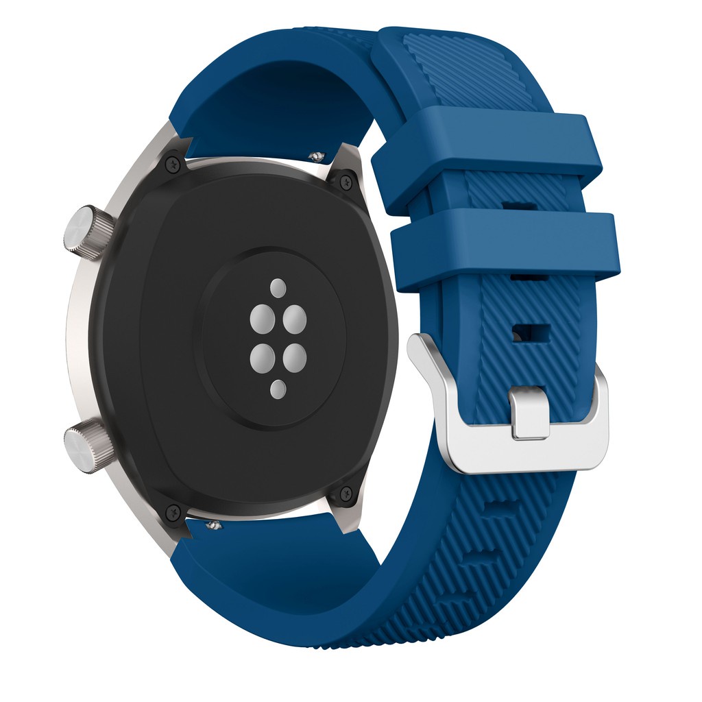 Dây Đeo Đồng Hồ Bằng Silicon 22mm Cho Samsung Galaxy Watch 3 45mm / Huawei Watch Gt 2