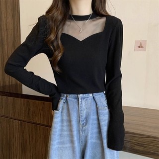 [45-100kg] Áo Thun Dài Tay Nữ plus size c12244
