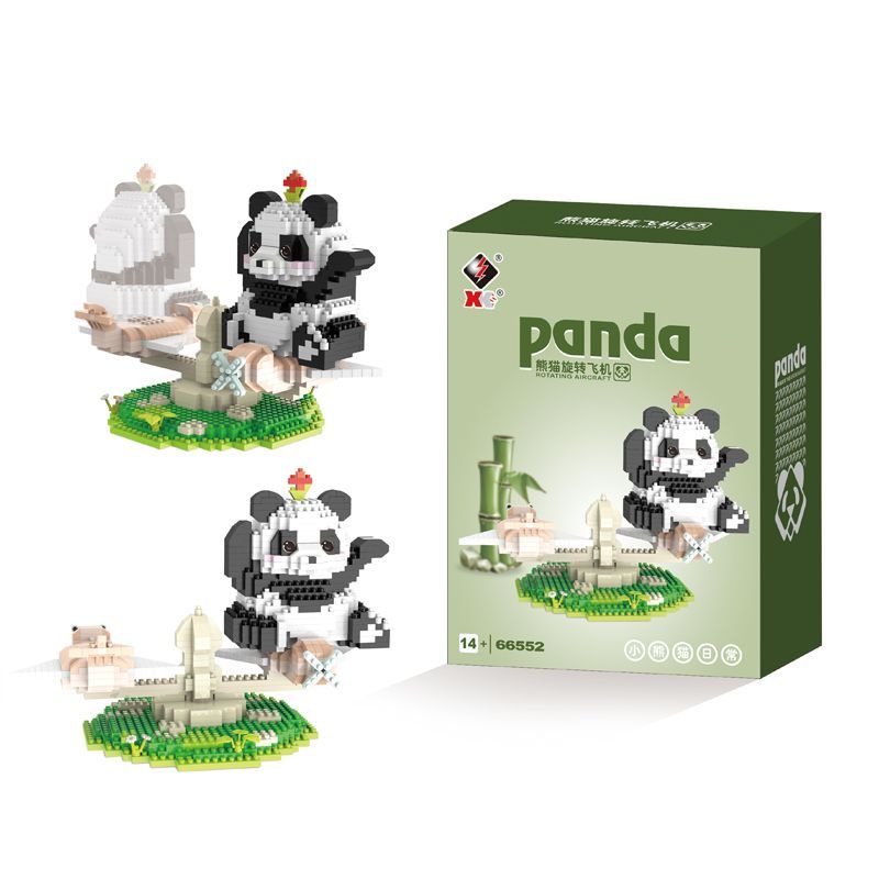 Khối Đồ Chơi Lắp Ráp Hình Gấu Trúc 66549 Dành Cho Bé Trai Gái